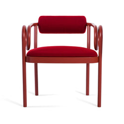 Carmine Red Lacquered / Kvadrat Vidar 4 0653