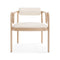 Loop Lounge Chair  option Natural Beech / Kvadrat Vidar 4 0106
