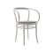 Wiener Stuhl Upholstered Armchair  option Stone Grey