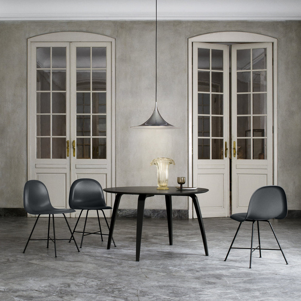 GUBI 3D Non Upholstered Dining Chair - Center Base
