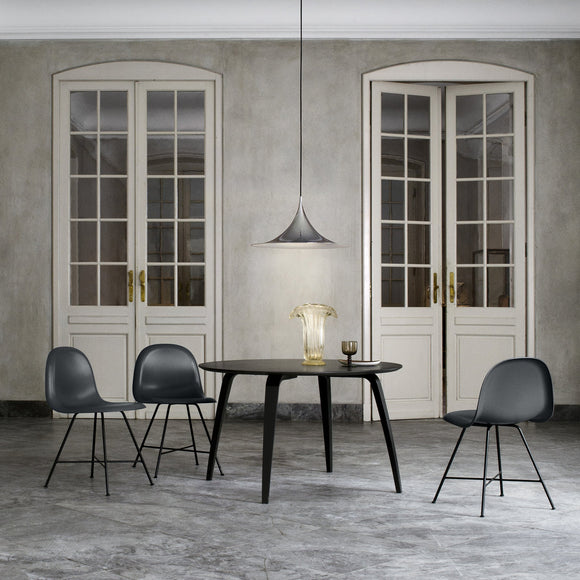 GUBI 3D Non Upholstered Dining Chair - Center Base