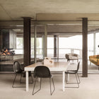 GUBI 3D Non Upholstered Dining Chair - Sledge Base