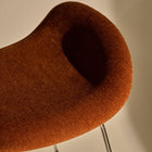 GUBI 3D Upholstered Bar and Counter Stool - Sledge Base