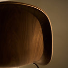 GUBI 3D Veneer Front Upholstered Dining Chair