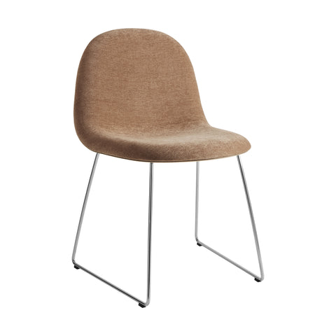 GUBI 3D Veneer Front Upholstered Dining Chair