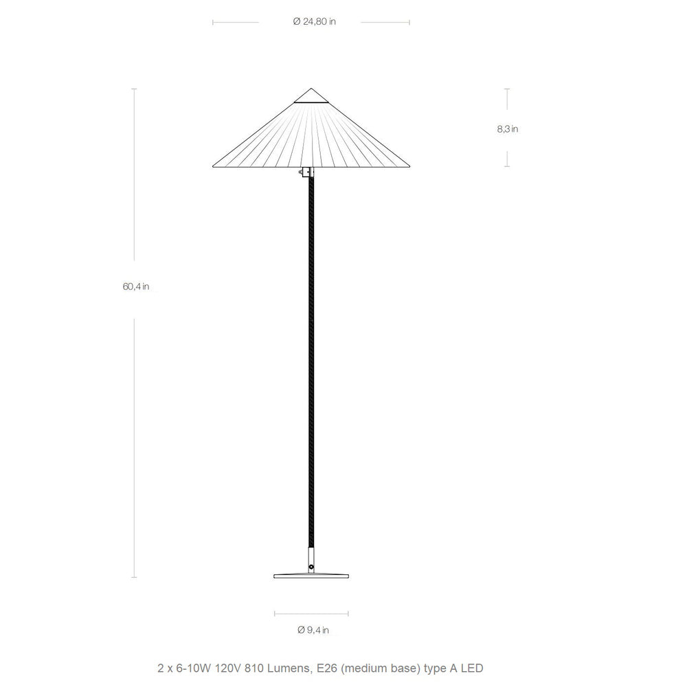 9602 Henry Moore Garro Editions Floor Lamp