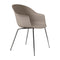 Bat Dining Chair - Conic Base  option Black Chrome