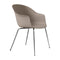 Bat Dining Chair - Conic Base  option Chrome