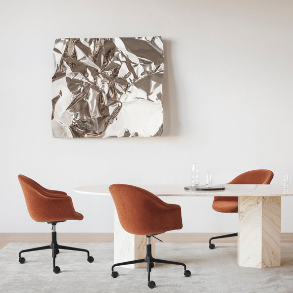Bat Fully Upholstered Swivel Conference Chair