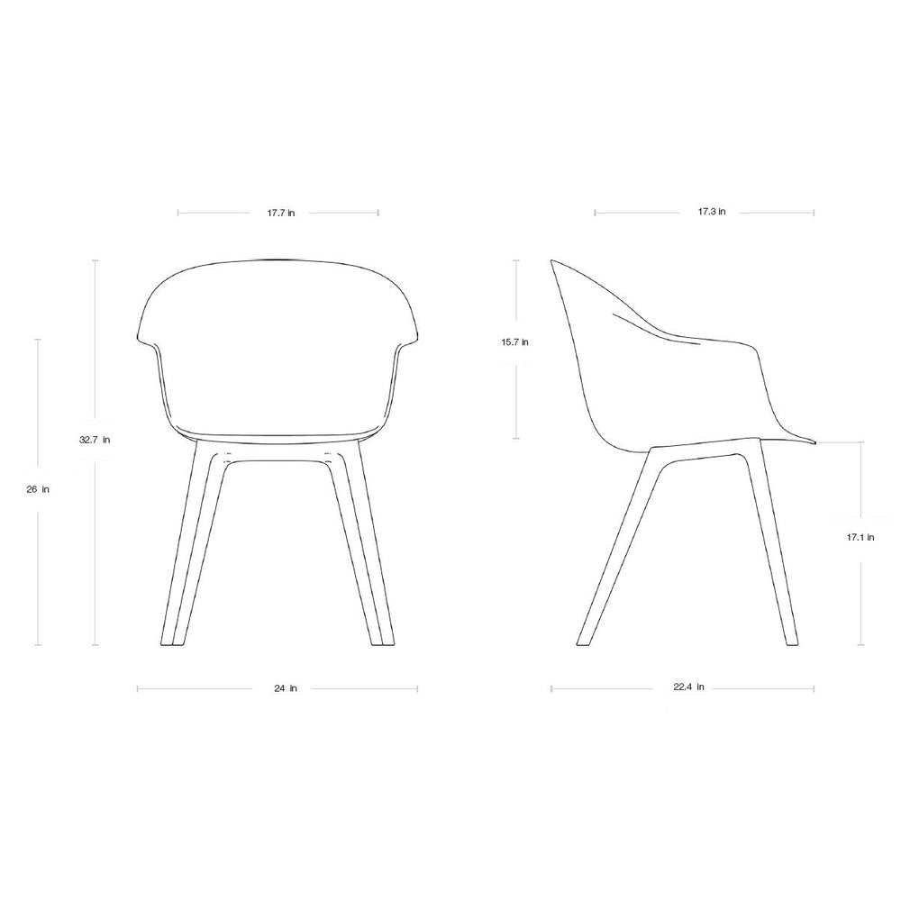 Bat Outdoor Dining Chair