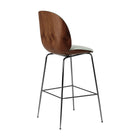 Beetle 3D Veneer Front Upholstered Stool