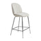Beetle Soft Upholstered Bar and Counter Stool  option Counter: 25.6 in height