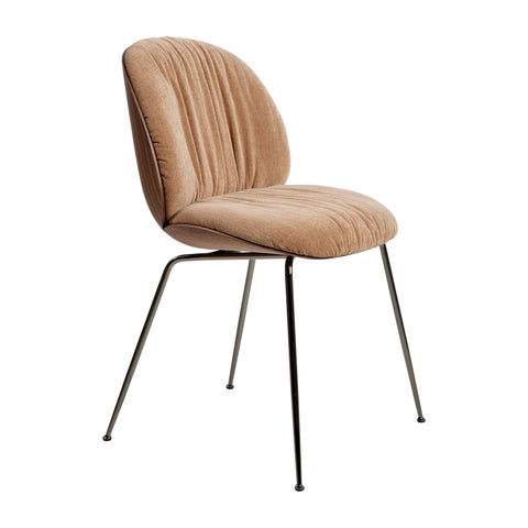 Beetle Soft Veneer Front Upholstered Dining Chair