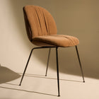 Beetle Soft Veneer Front Upholstered Dining Chair