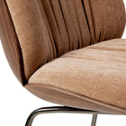 Beetle Soft Veneer Front Upholstered Dining Chair