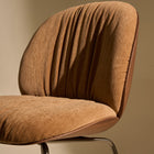 Beetle Soft Veneer Front Upholstered Dining Chair