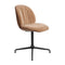 Beetle Soft Veneer Front Upholstered Meeting Chair  option 4-Star Base