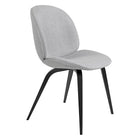 Beetle Upholstered Dining Chair - Wood Base