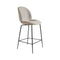 Beetle Upholstered Stool  option Mode Maharam 048