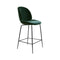 Beetle Upholstered Stool  option Tempo Maharam 013