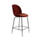 Beetle Upholstered Stool  option Tempo Maharam 025