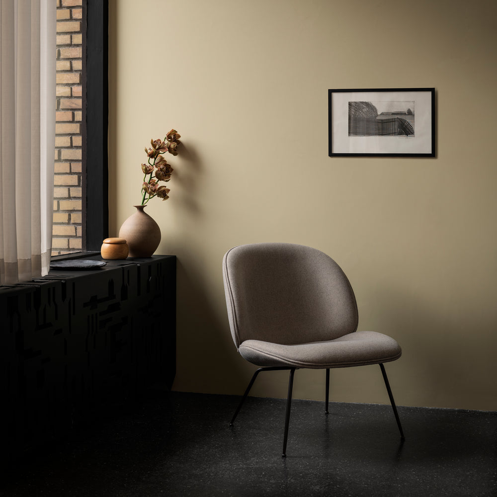 Beetle Velvet Lounge Chair