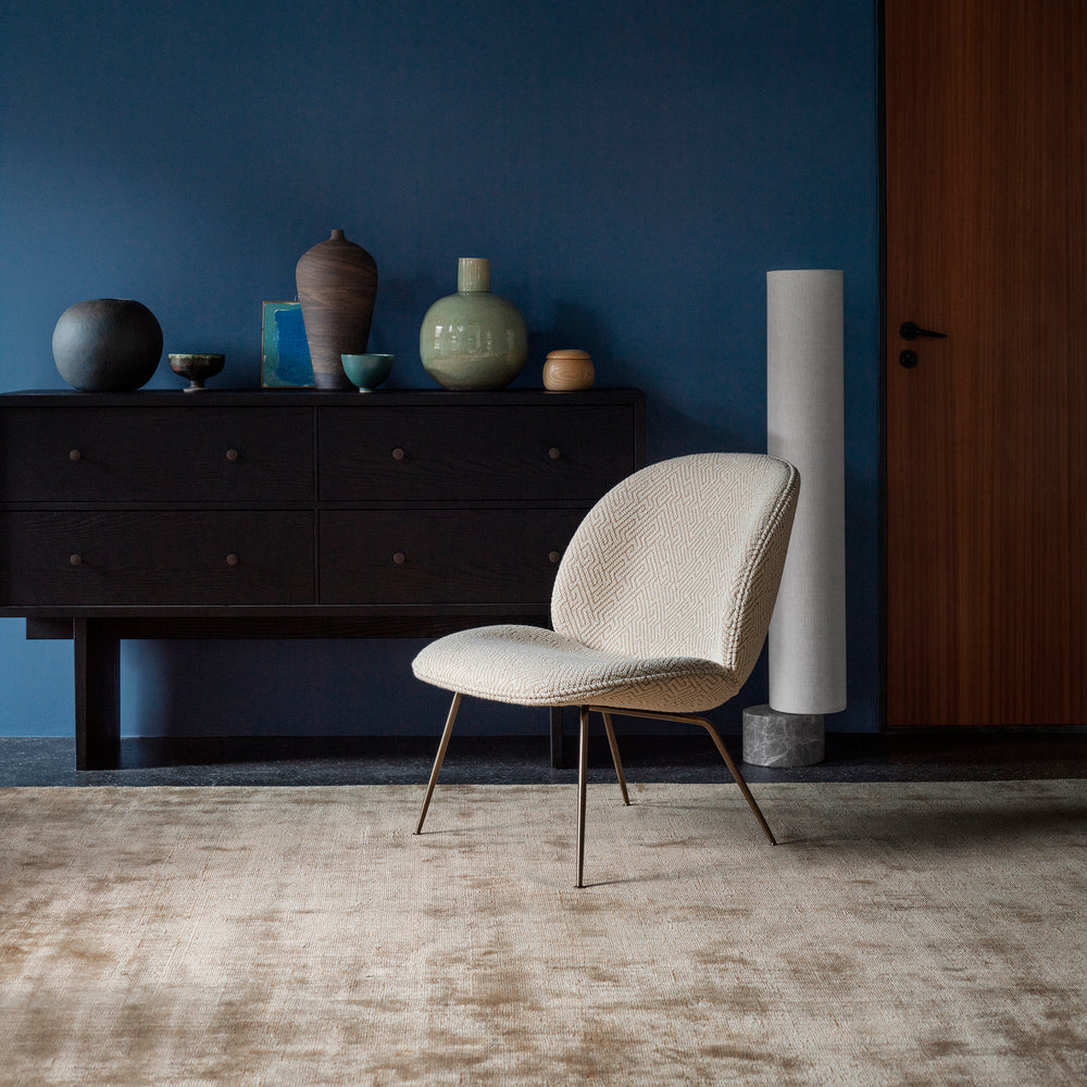 Beetle Velvet Lounge Chair