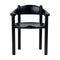 Daumiller Dining Armchair  option Black / Brown Pine