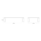 Doric Rectangular Coffee Table