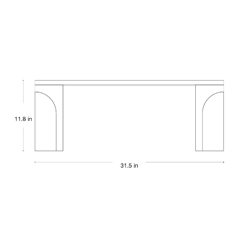 Doric Square Coffee Table