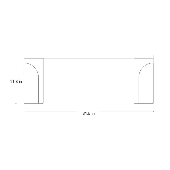 Doric Square Coffee Table