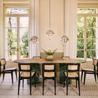 Epic Elliptical Outdoor Dining Table