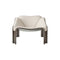 F300 Front Upholstered Lounge Chair  option Limonta Alberobello 002 / Mole