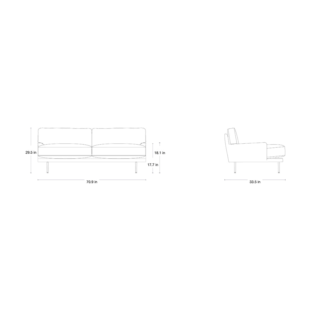 Flaneur 2-Seater Sofa