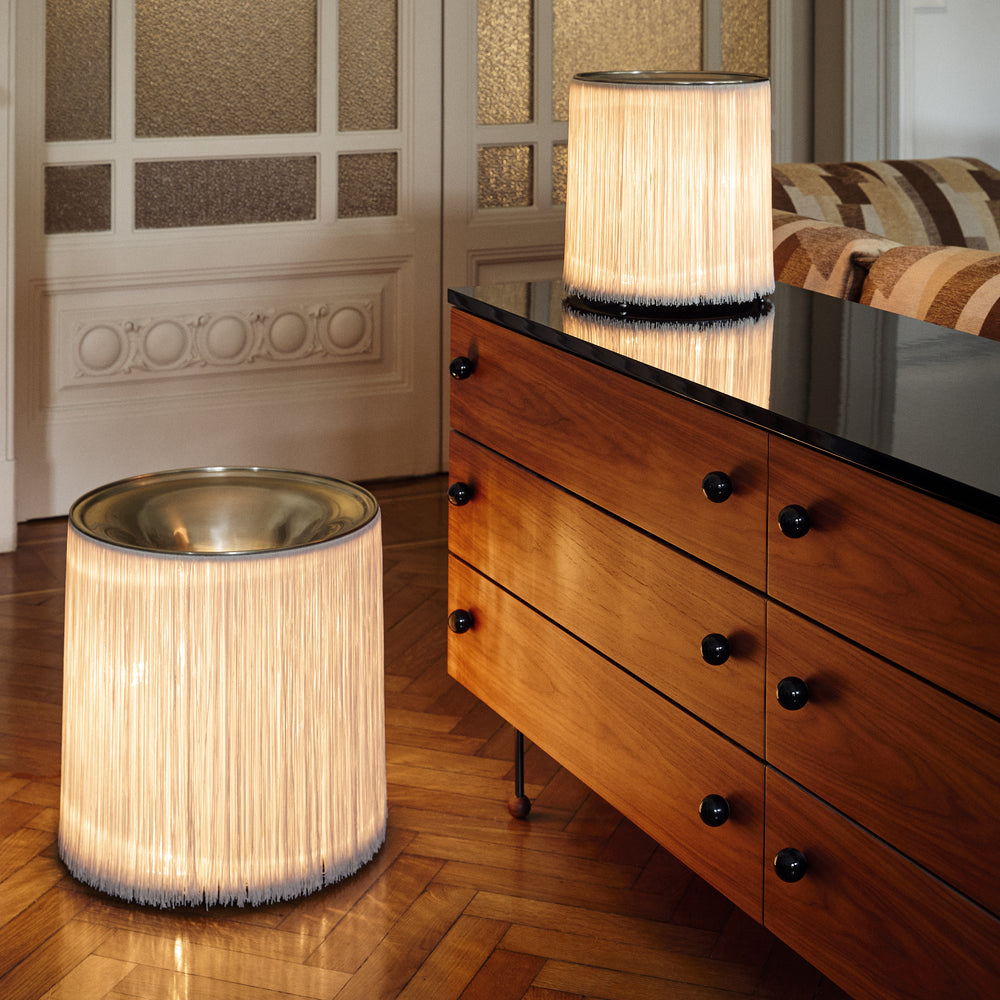 597 Fringe Floor Lamp