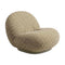 Pacha Outdoor Lounge Chair With Swivel Base  option Dedar Chevron 90121/022