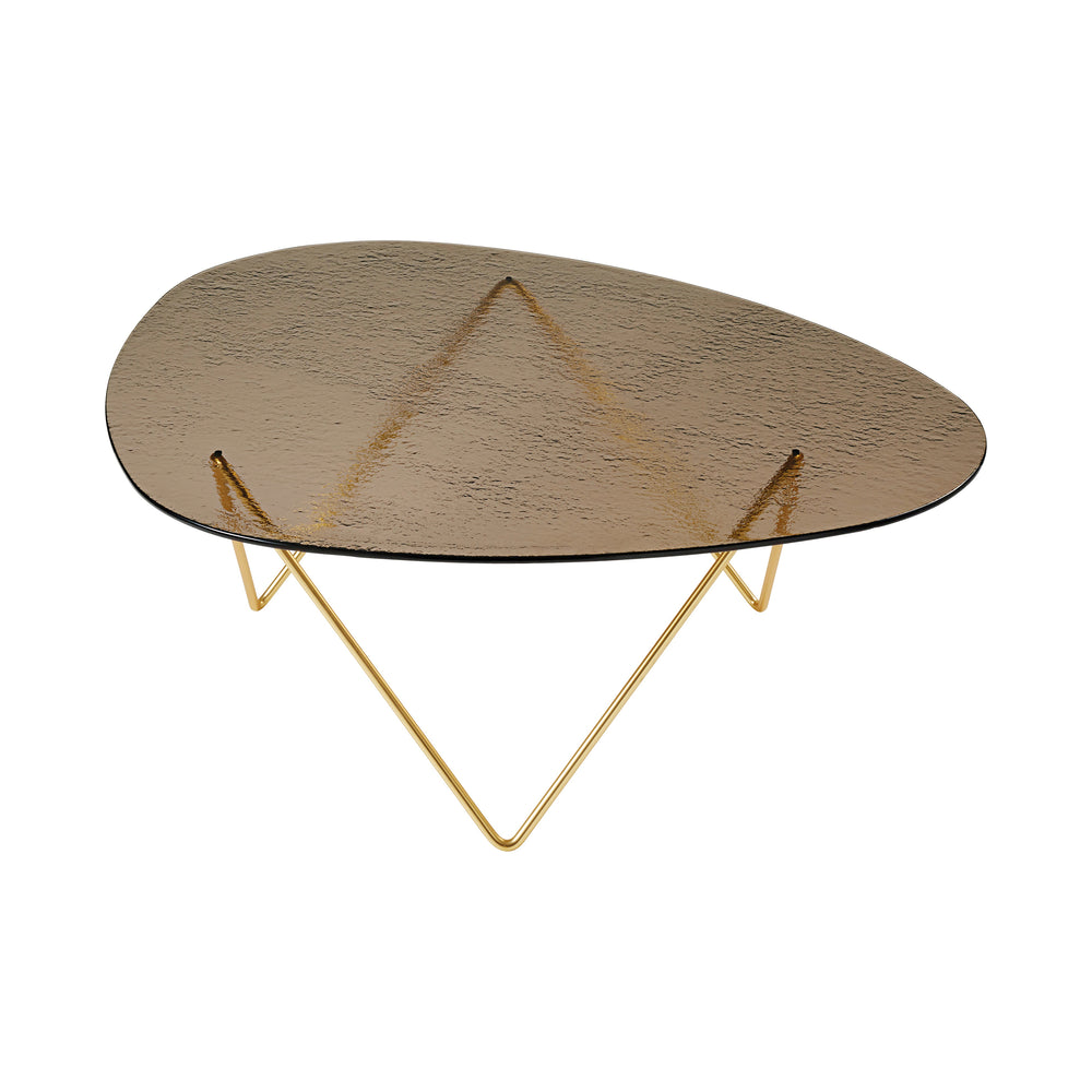 Pedrera Structured Glass Coffee Table