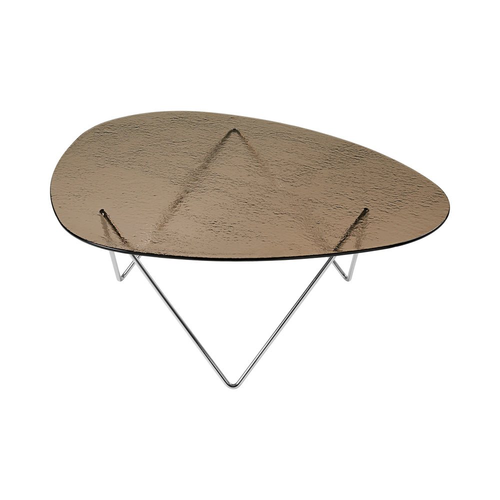 Pedrera Structured Glass Coffee Table