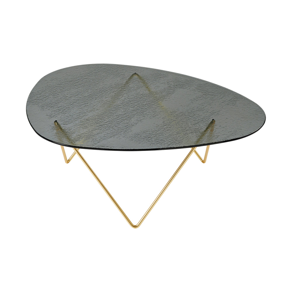 Pedrera Structured Glass Coffee Table
