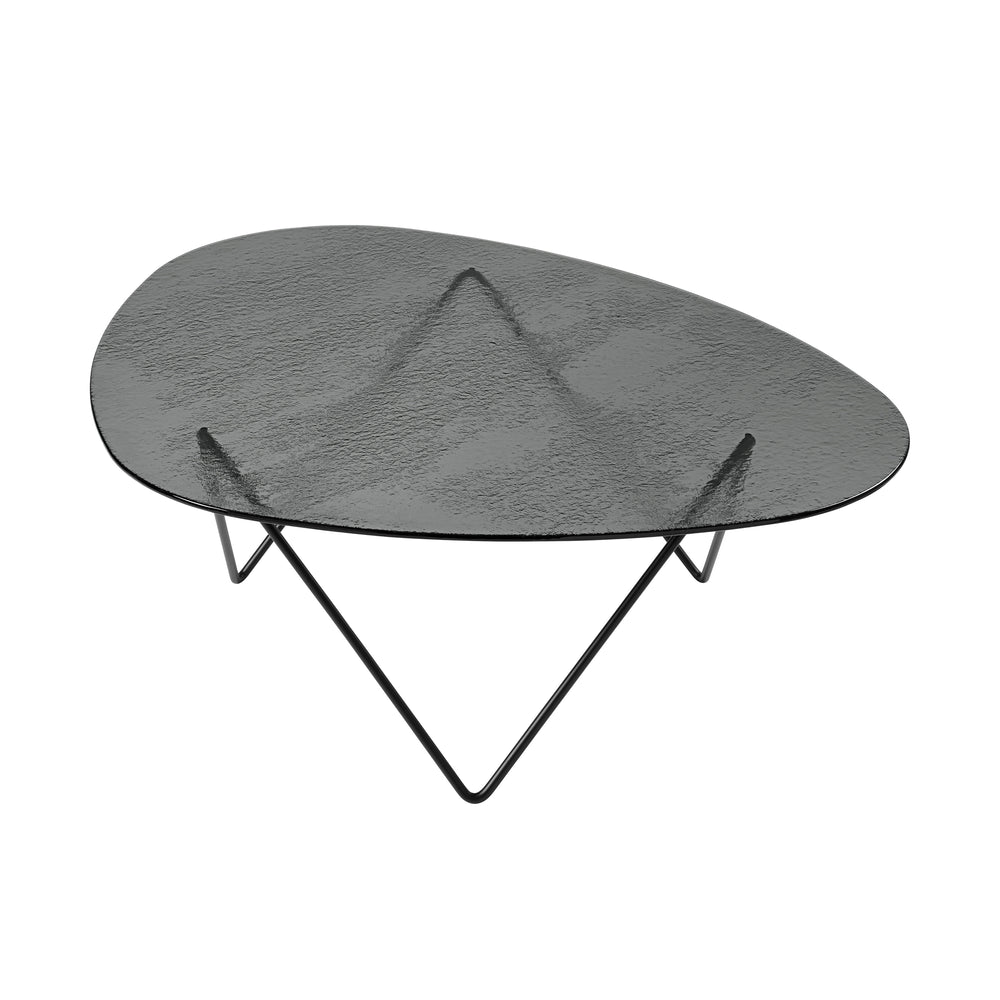 Pedrera Structured Glass Coffee Table