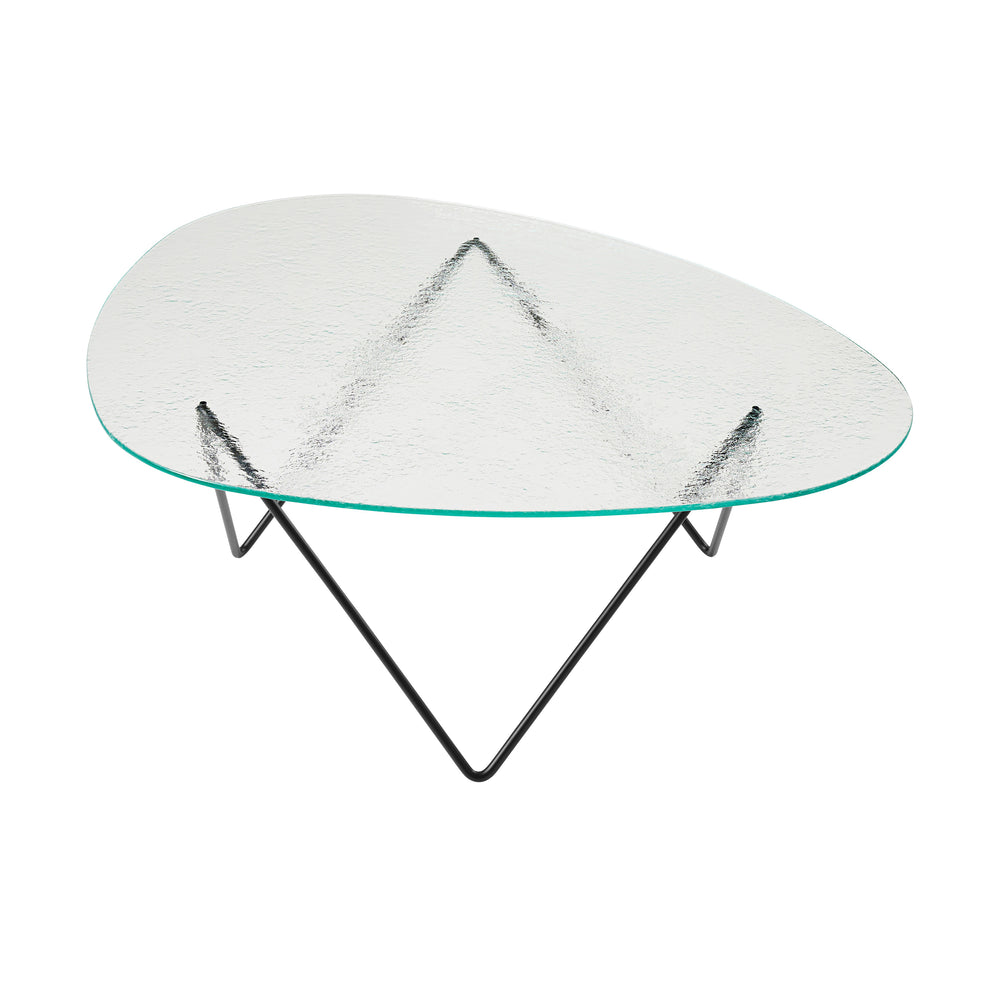 Pedrera Structured Glass Coffee Table