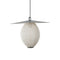 Satellite Outdoor Pendant Light  option Cream White Semi Matt
