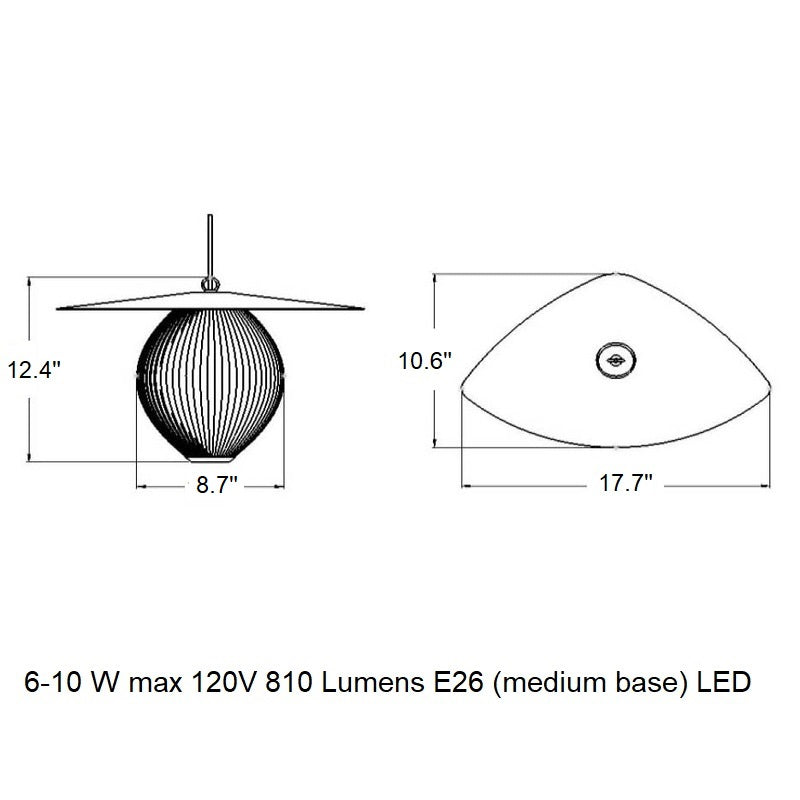 Satellite Outdoor Pendant Light