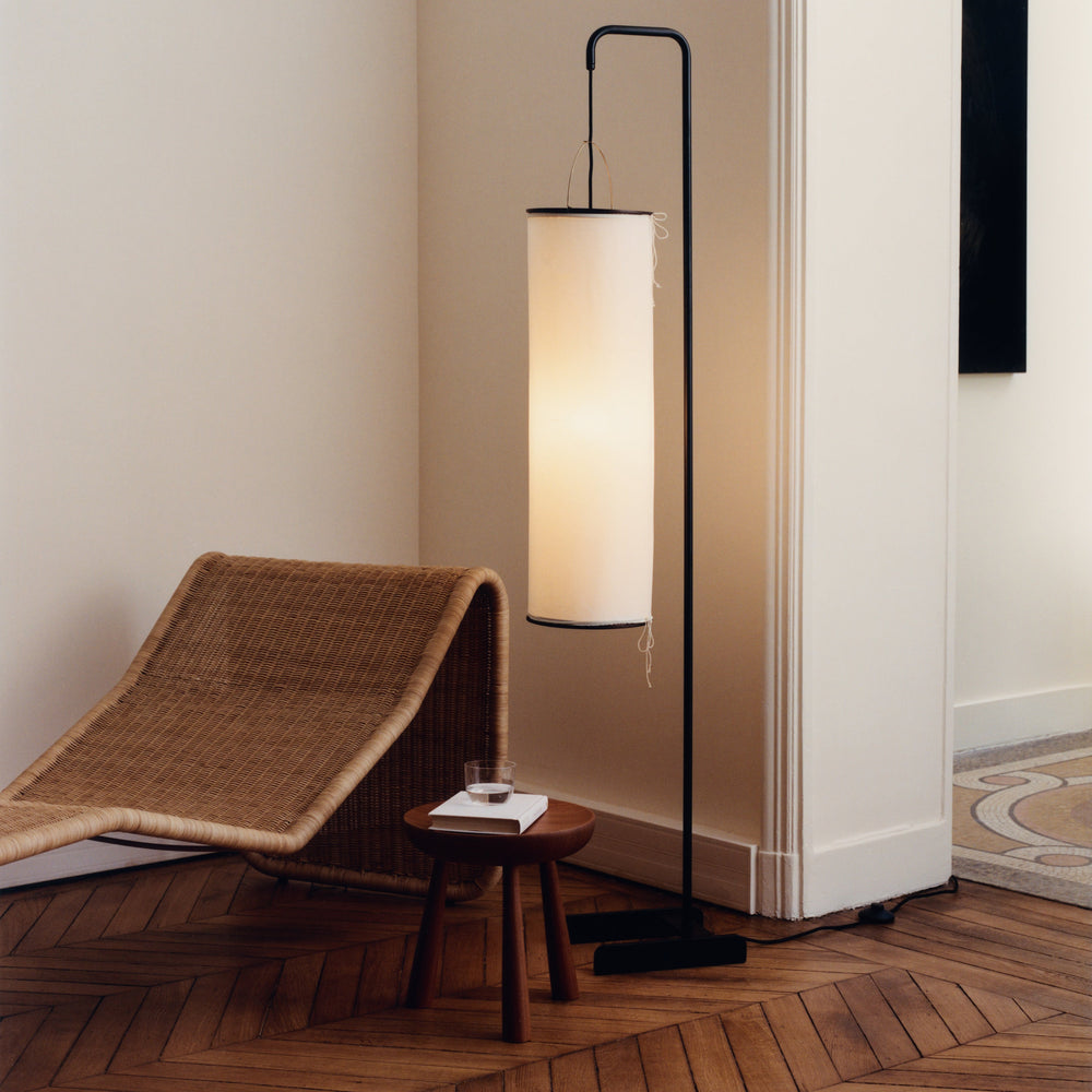 Silk Lantern Floor Lamp