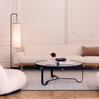 Silk Lantern Floor Lamp