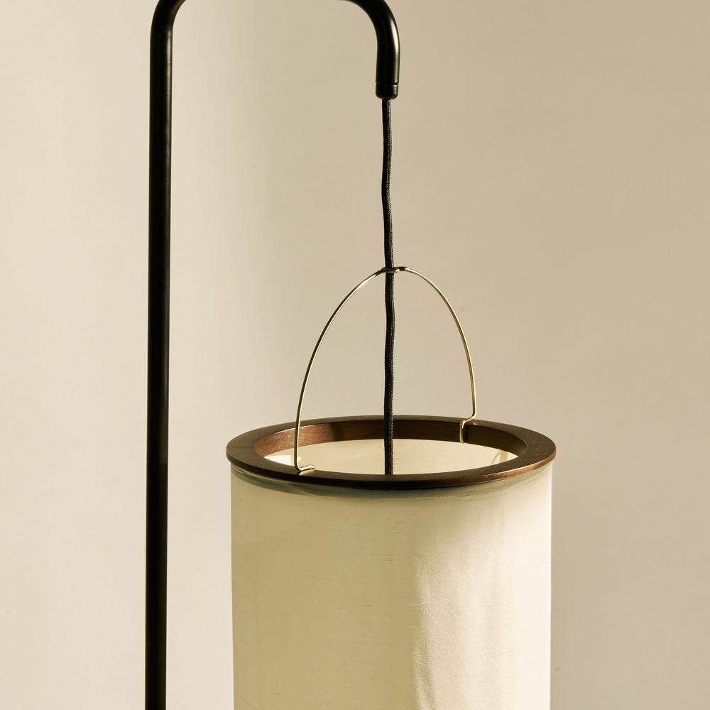 Silk Lantern Floor Lamp