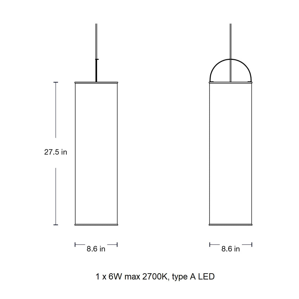 Silk Lantern Pendant Light