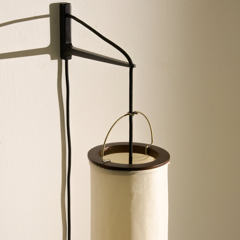 Silk Lantern Wall Lamp