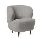 Stay Lounge Chair with Wood Base
