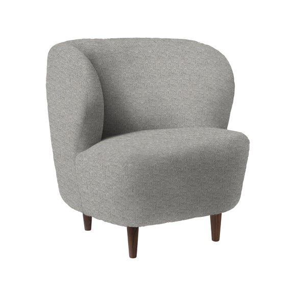 Stay Lounge Chair with Wood Base
